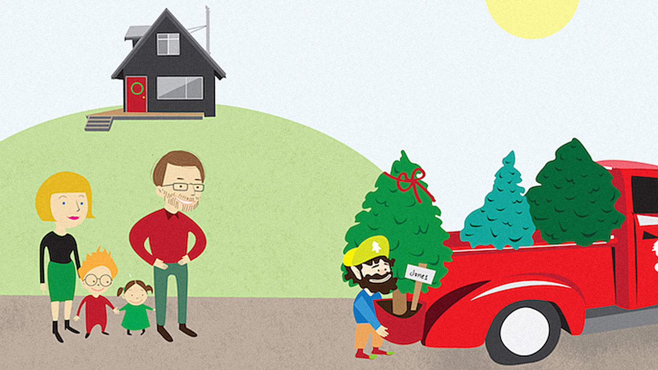 In Atlanta, An Elf Will Deliver Your Christmas Tree And Then Pick It U