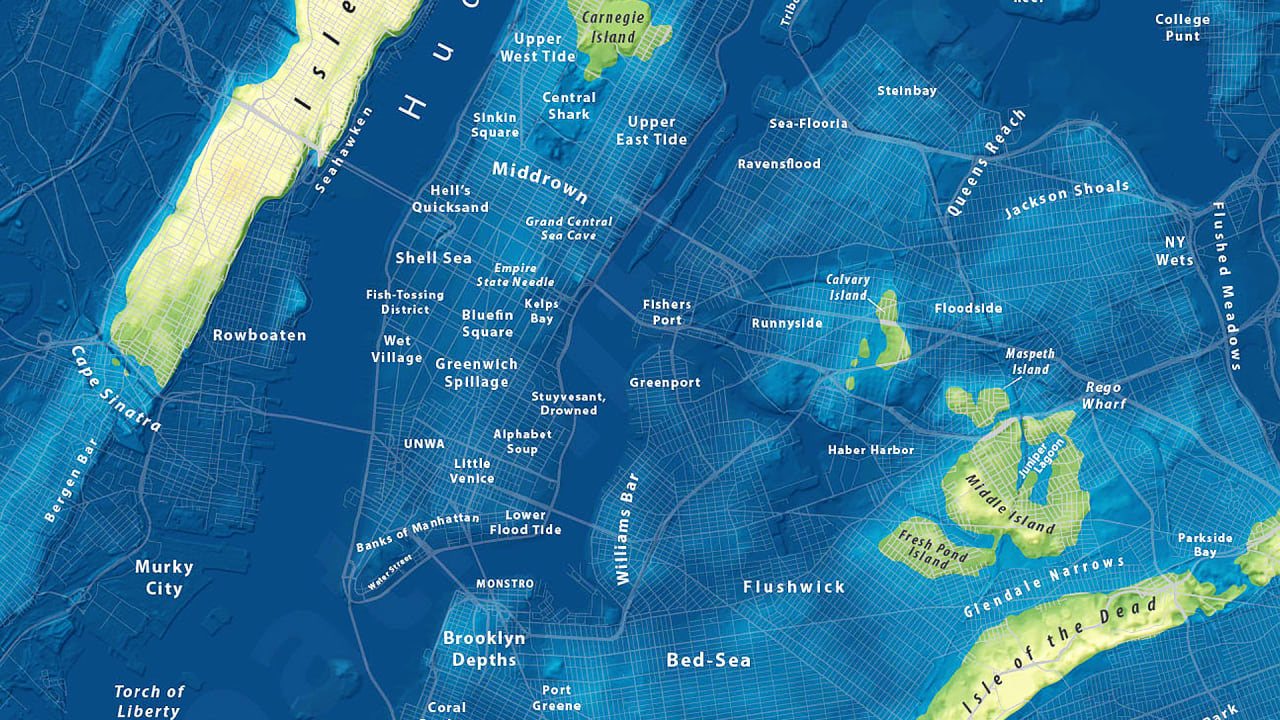 Here’s What New York City Would Look Like After Extreme SeaLevel Rise