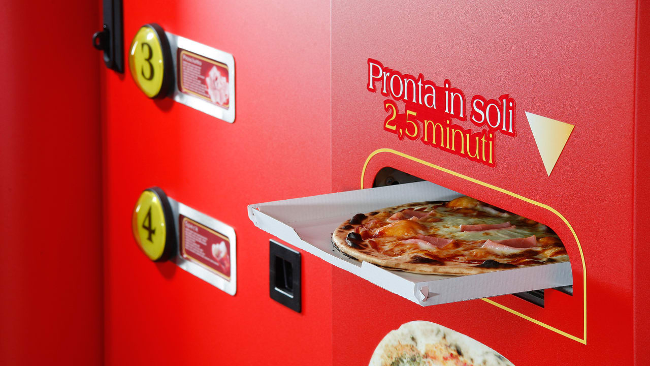 Image result for pizza vending machine