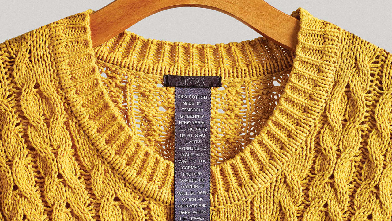 These Clothing Tags Tell You Where Your T Shirt Really Came From