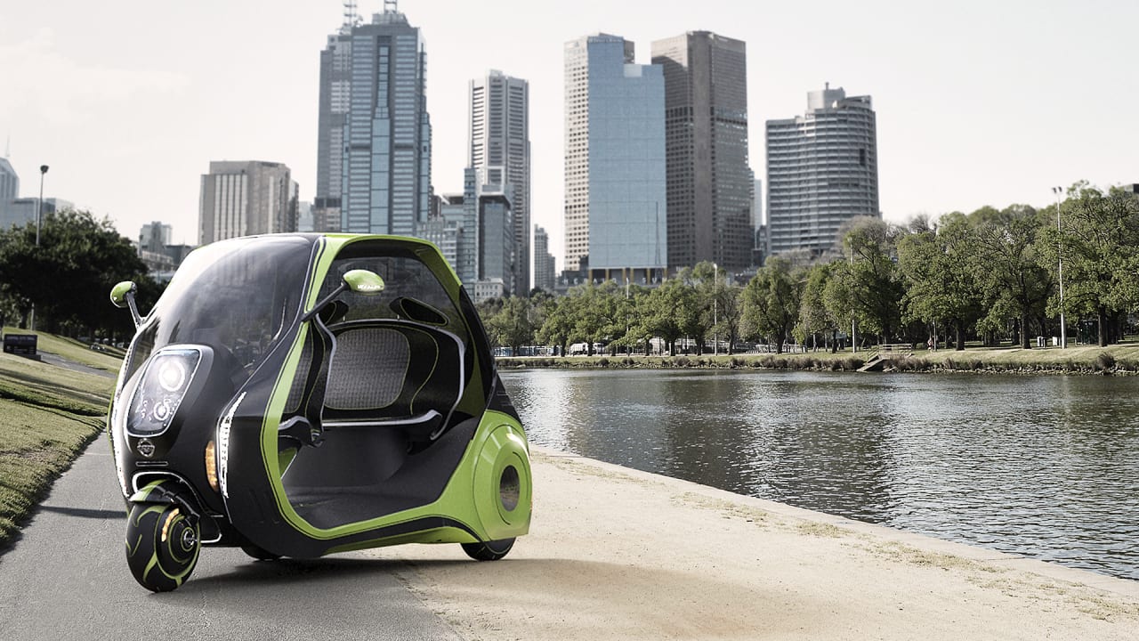 This Sleek Electric TukTuk Is Designed To Battle Traffic In Your City