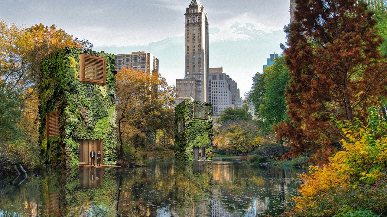 In These Urban Forest Neighborhoods, The Houses Are Disguised As Trees
