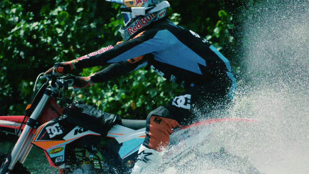 Yep, This Guy Went Surfing On A Motorbike And It’s Awesome