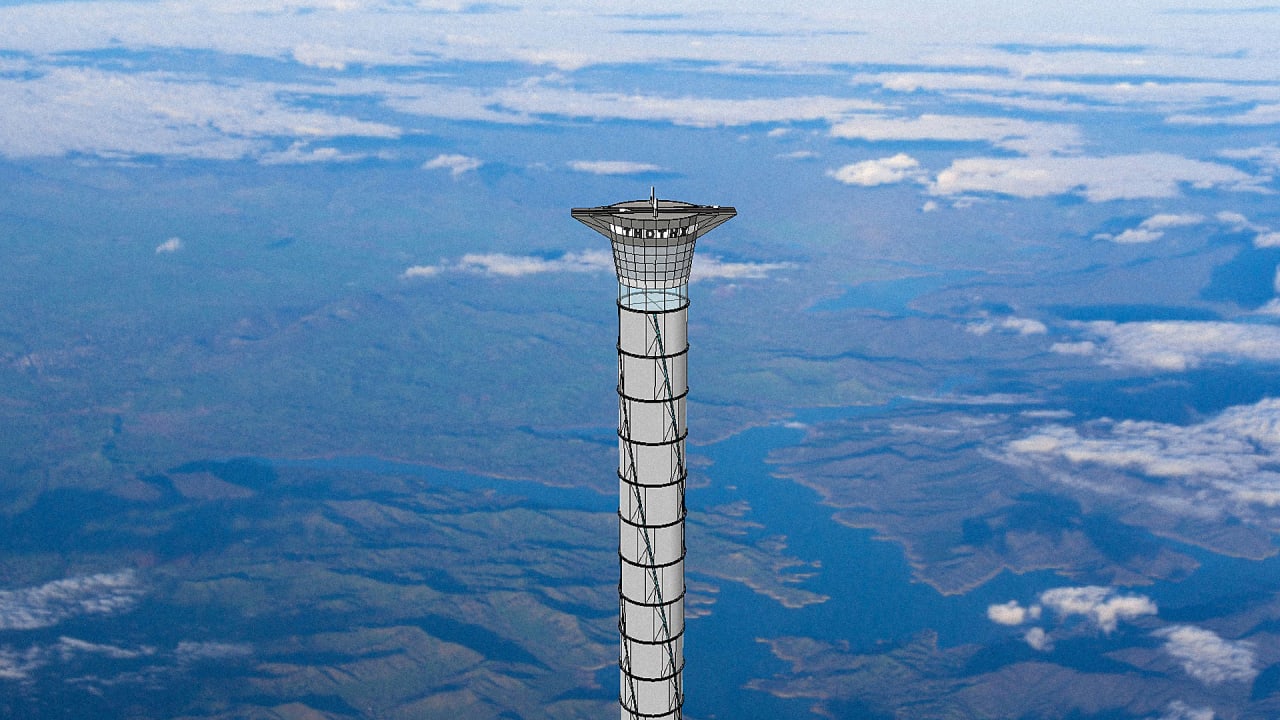 This Inflatable E Elevator Could House Hotels And Airports High In
