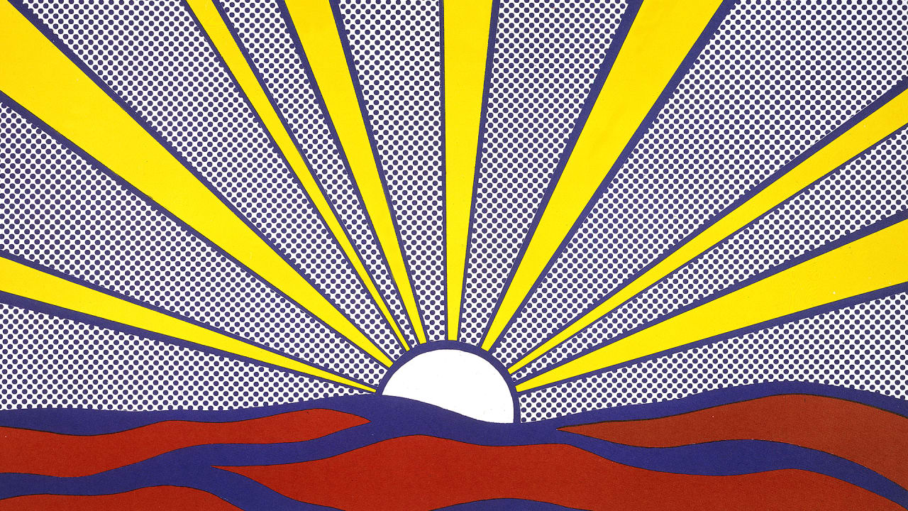 Spy The Unsung Psychedelic Pop-Art Landscapes Of Roy Lichtenstein