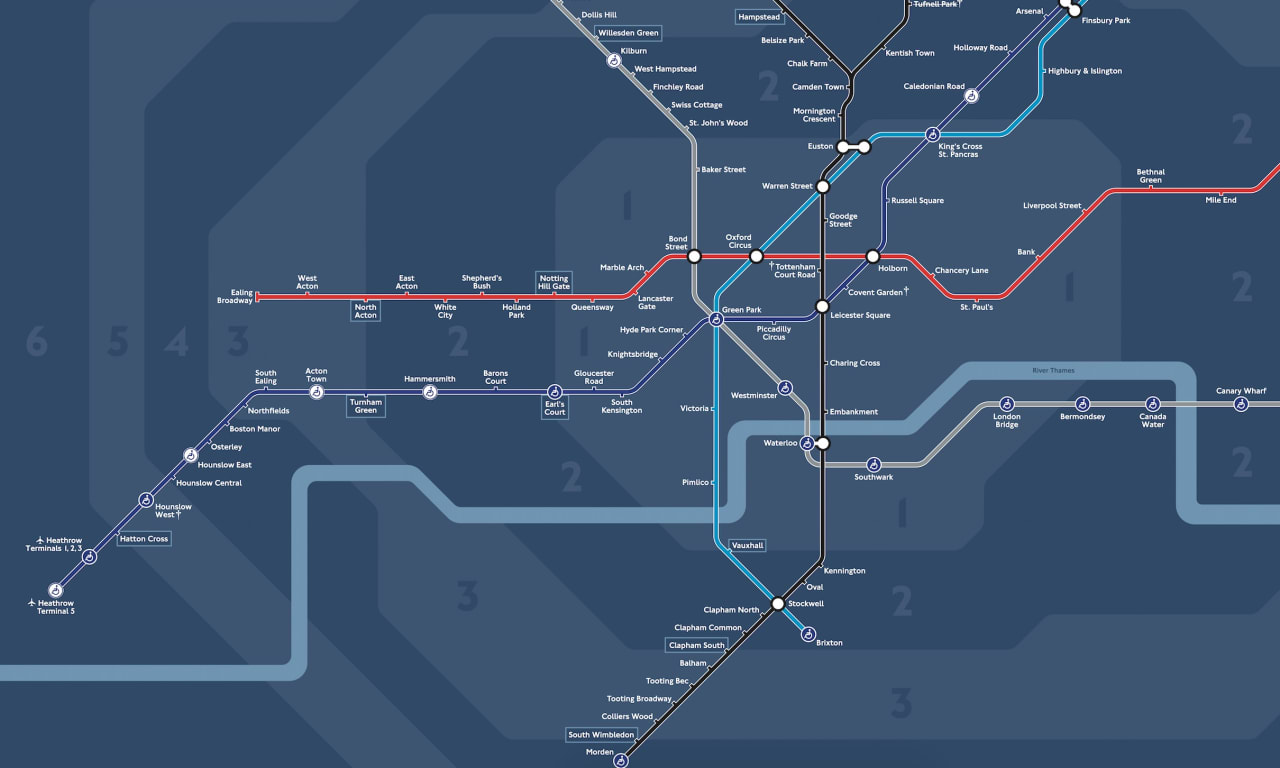 How London’s New Night Tube Map Was Made