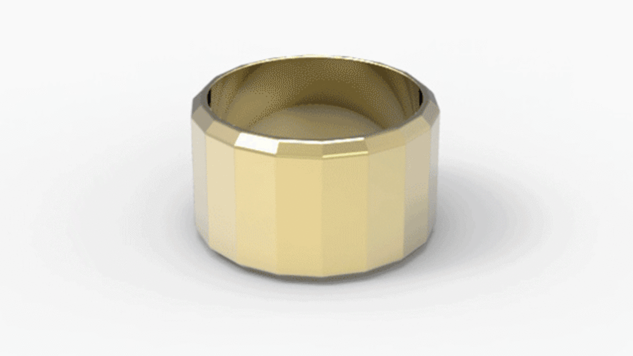 The Fluctuating Value Of Gold, Visualized By A Set Of Rings