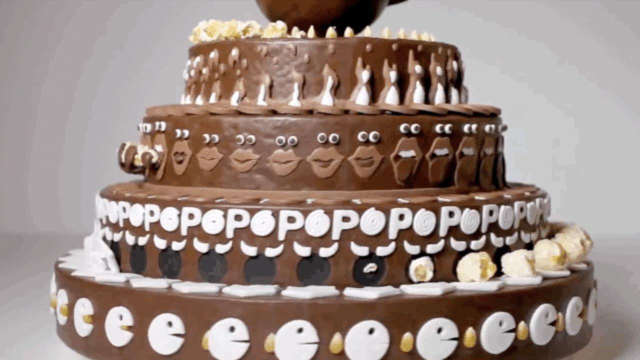 Don’t You Dare Cut A Piece Out Of This Chocolate Zoetrope Cake