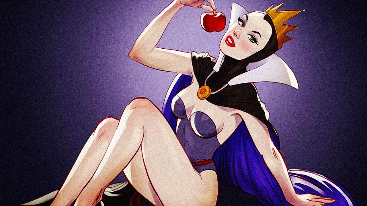If Disney Villains Were Pin Up Girls It Would Look Like This
