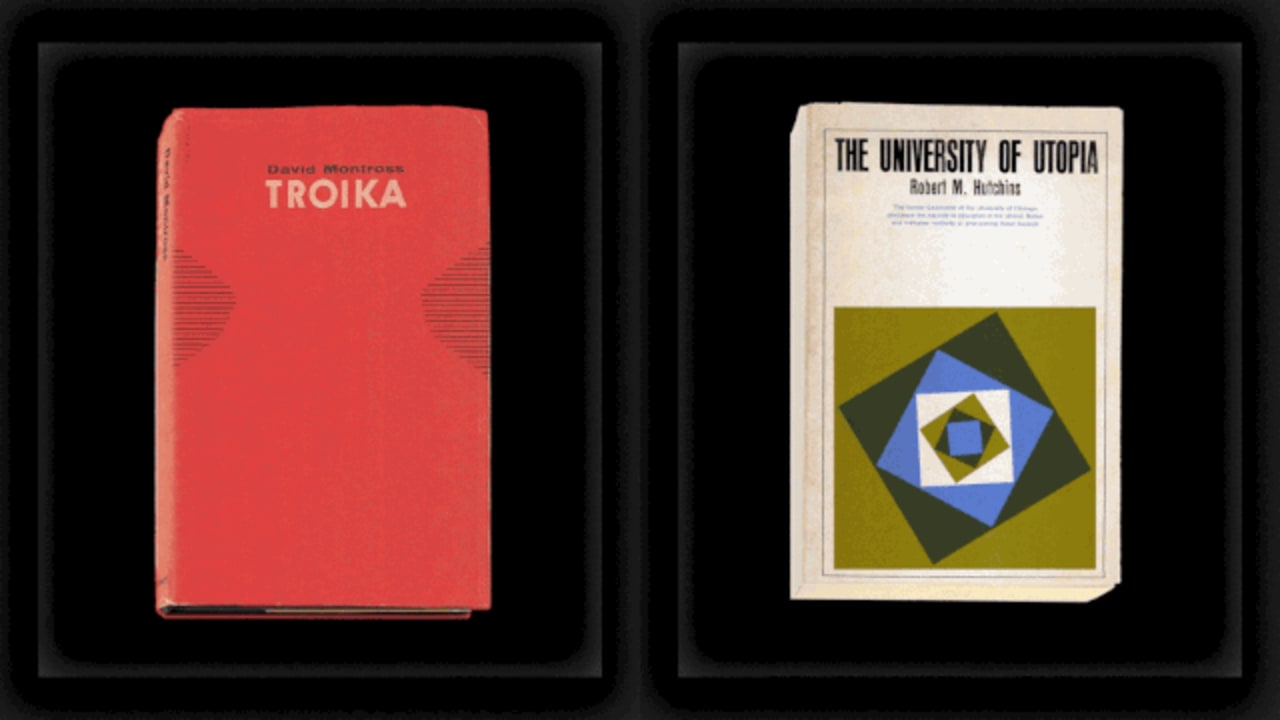 Vintage Book Covers, Beautifully Animated