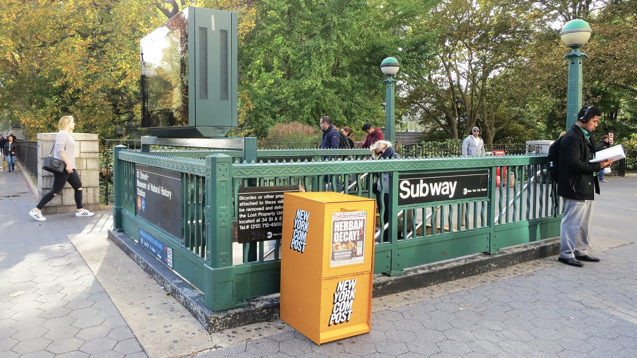What To Do With Old Newspaper Boxes? Make Them Streetside Compost Bins