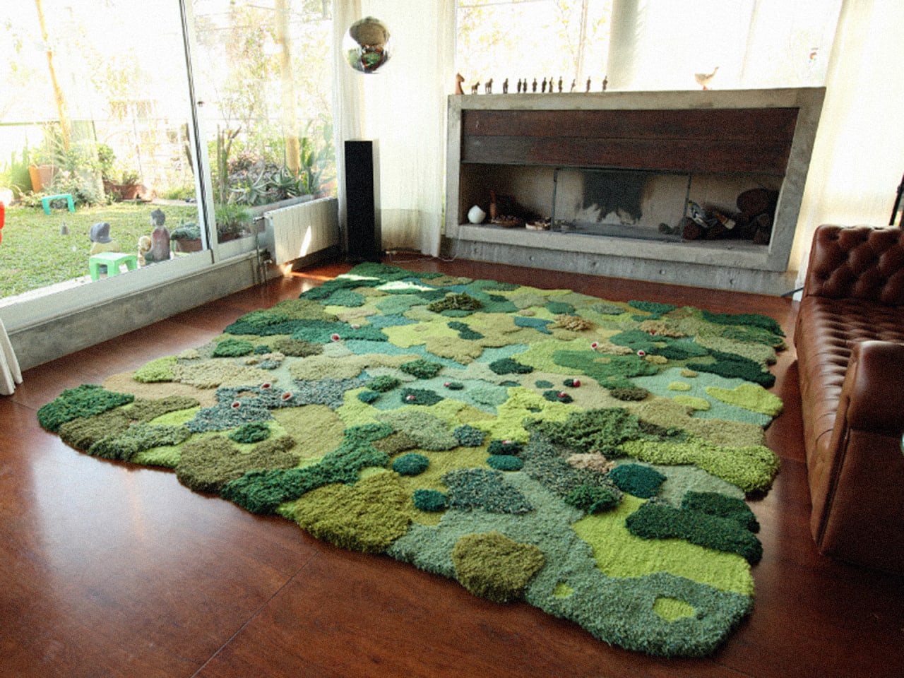 Stuck Inside These Rugs Bring A Lush Forest Floor Into Your Home These Rugs Bring A Lush Forest Floor Into Your Home