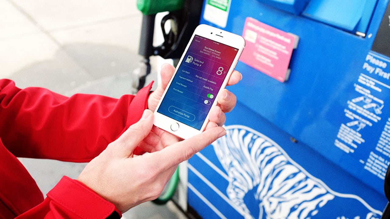 gas stations with apple pay