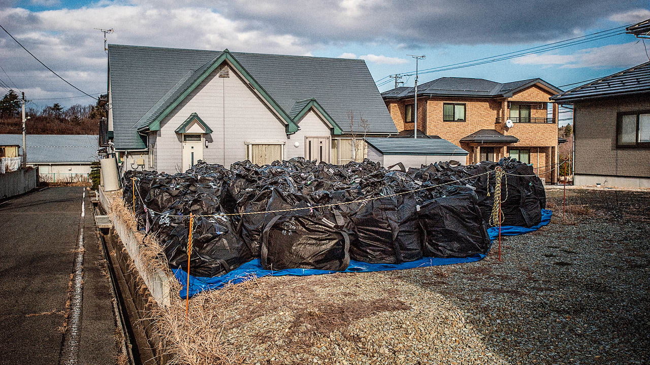 Look At The Millions Of Bags Of Radioactive Dirt That Japan Has No Pla