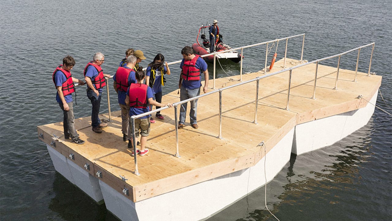 This PopUp Floating Bridge Will Let New Yorkers Walk On The Water To