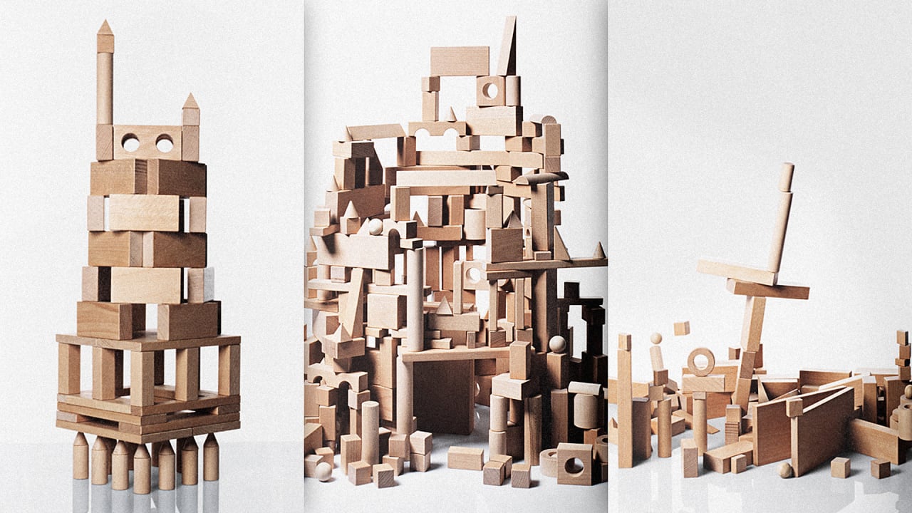 The Weird Ways Designers Play With Building Blocks