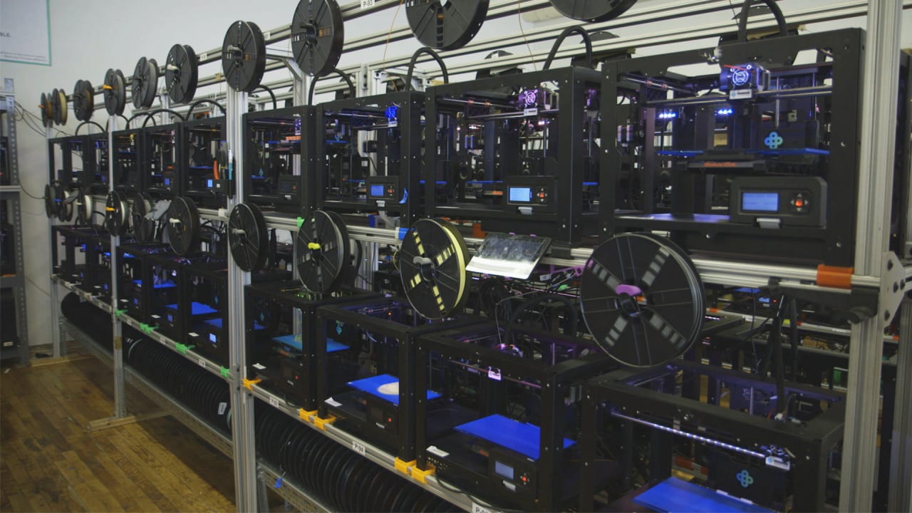 3d printer in the learning factory 3d printer in the learning factory