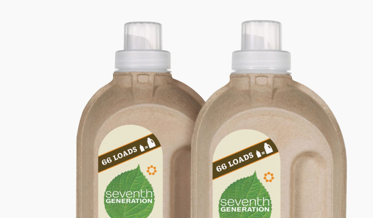 Four Years In The Making, A Tough Cardboard Jug For Laundry Soap