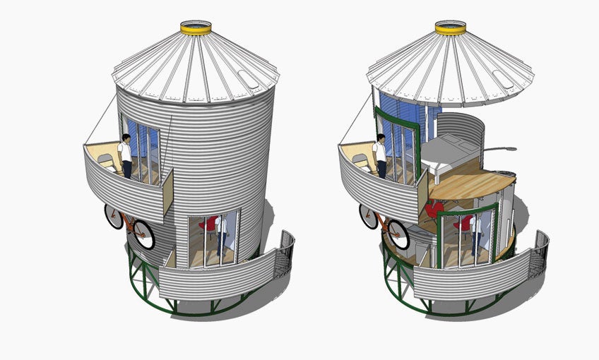 A Family Turns Grain Silos Into A Set Of Hotel Suites