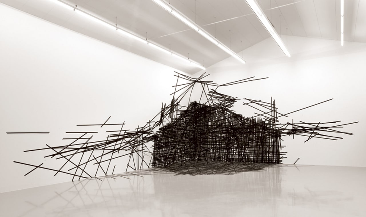 Monika Grzymala Spins “3D” Drawings From 27,000 Feet Of Tape