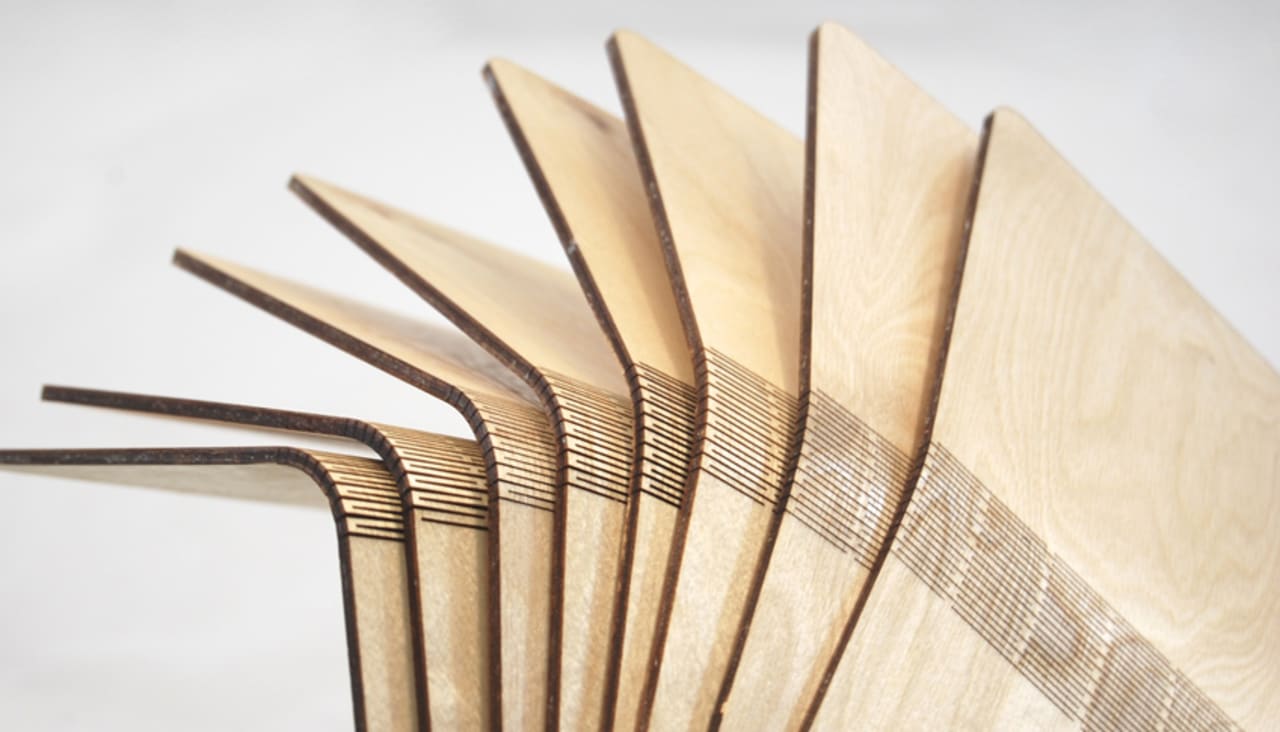 Another Weird Product Of Digital Design Bendable Wood