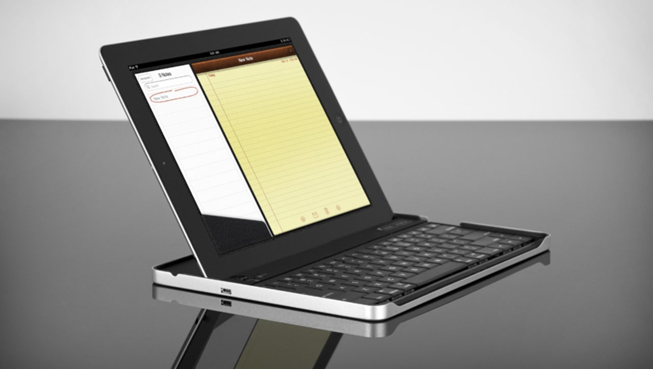 Wanted Logitech’s Ingenious Case Turns iPad Into A Tough Laptop
