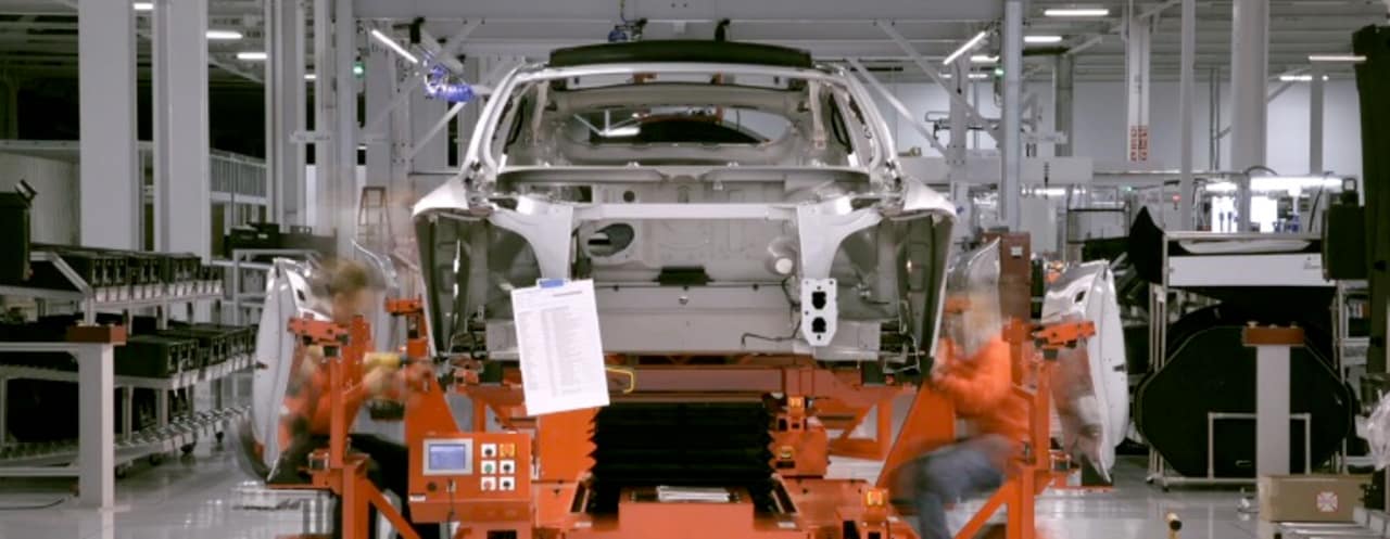 Watch The Tesla Model S Get Made