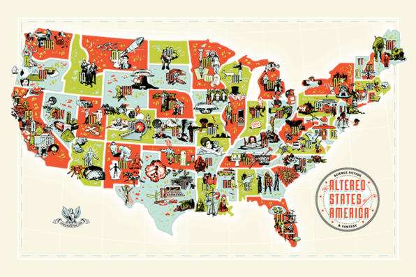 The Monsters And Aliens Of America S Best B Movies Mapped By State