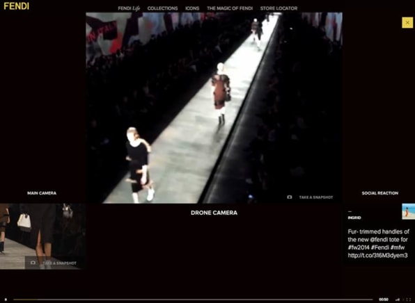 Fendi website clearance