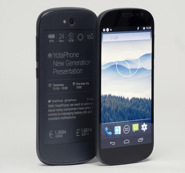 mobile phone with e ink screen