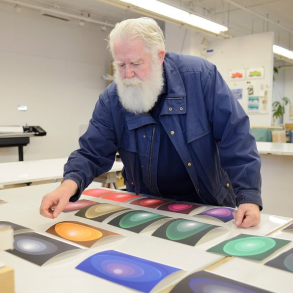 James Turrell Turns Epic Light Installation Into Luminous Prints Suite from aten reign by james turrell, available now through pace prints. james turrell turns epic light