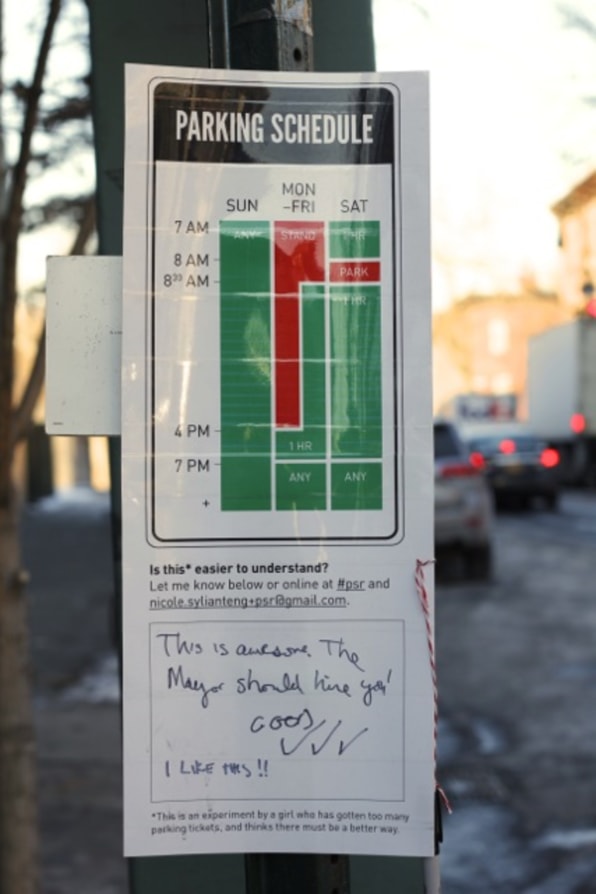 L.A. Turns To Rogue Designer To Fix Its Confusing Parking Signs