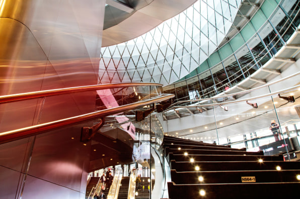 How James Carpenter Gave NYC Subway Riders A Portal To The Sky