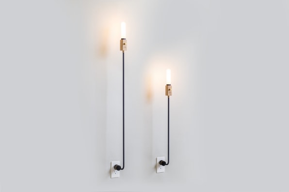 This Clever Lamp Grows Out Of Your Wall
