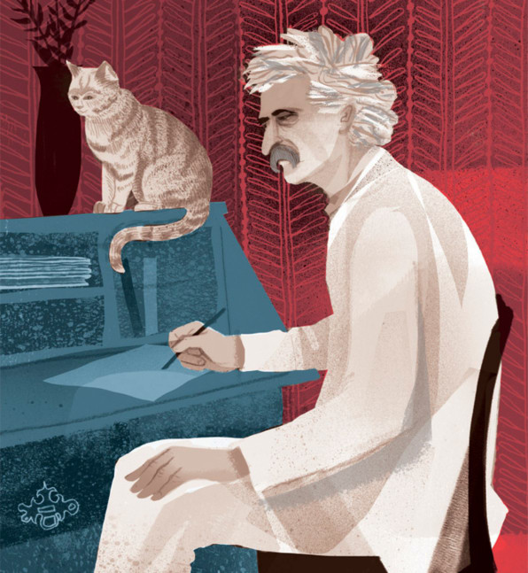 An Illustrated History Of Famous Men And Their Cats
