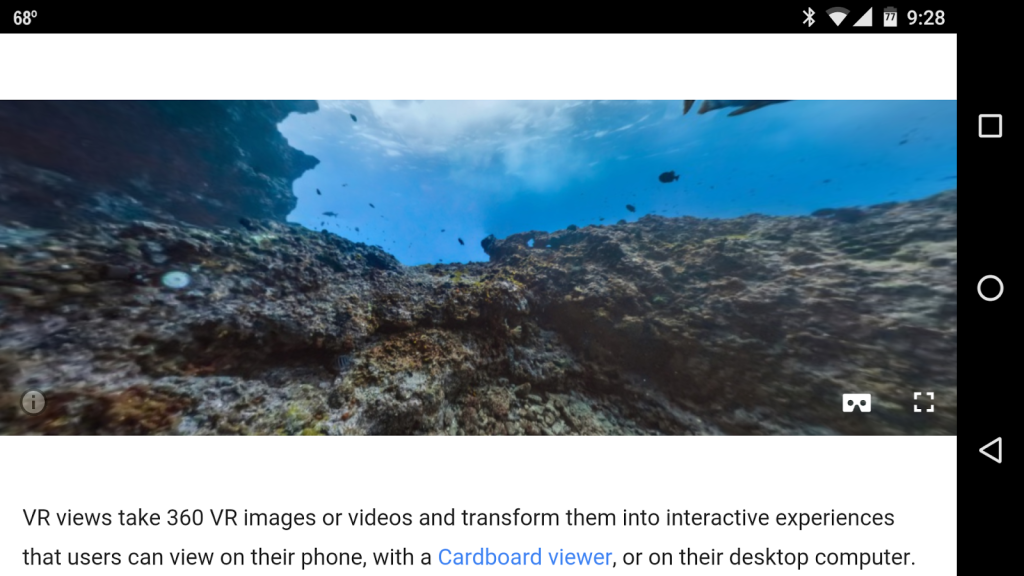 Google wants you to be able to browse the web in VR