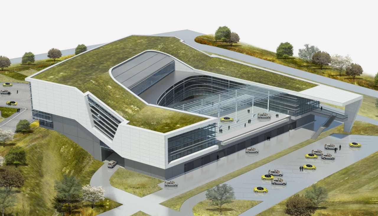 Porsche s New Atlanta HQ Is The Essence Of The Porsche Driving Experi Porsche s New Atlanta HQ Is The Essence Of The Porsche Driving Experi
