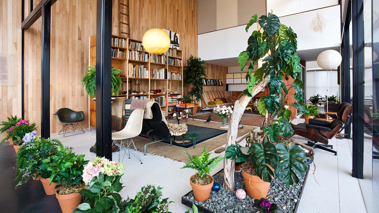 Charles And Ray Eames Living Room