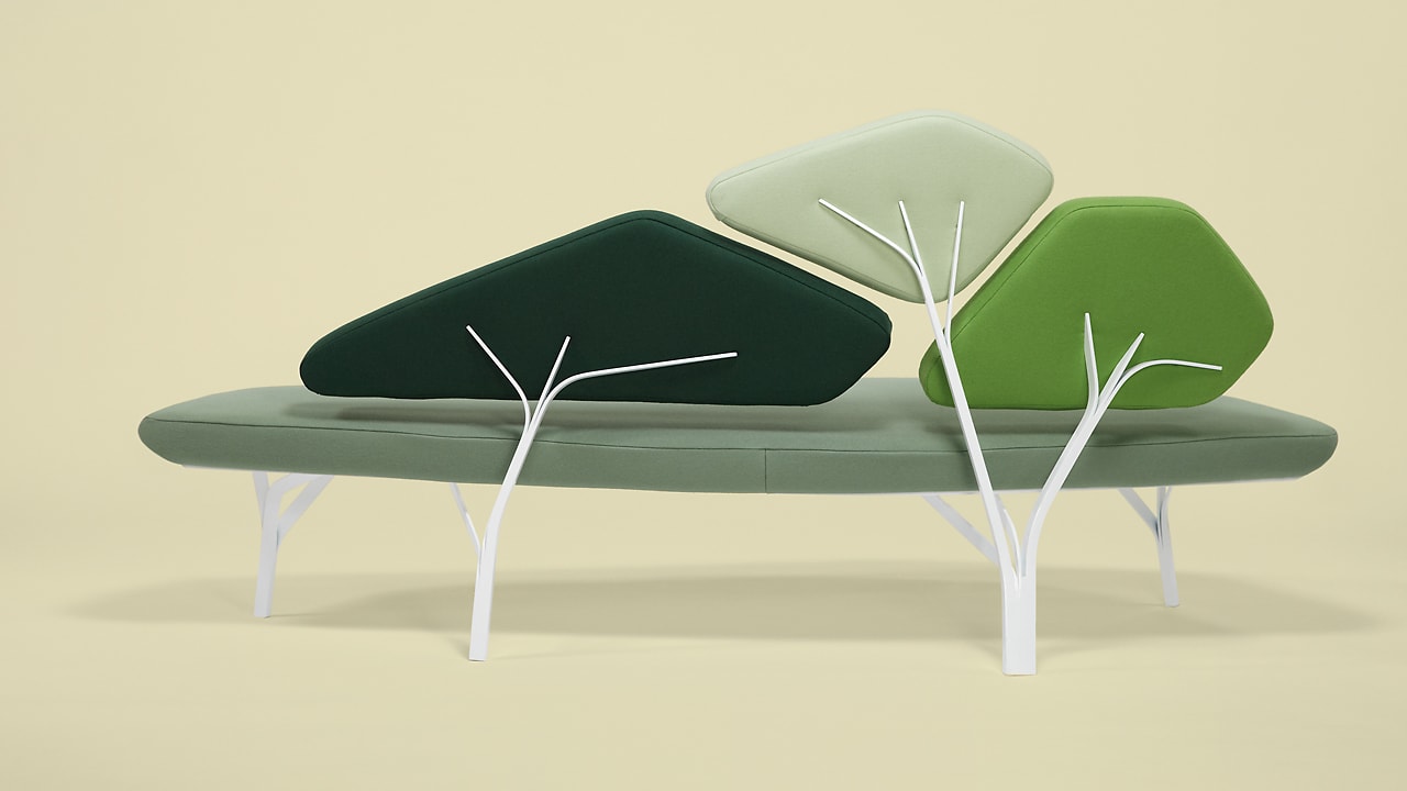 A Sofa That Abstracts Rome’s Most Beautiful Park