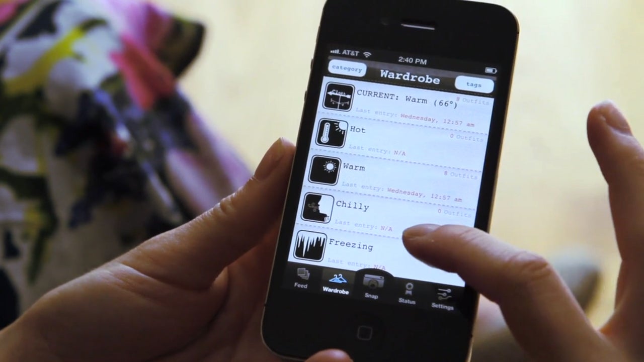 Iphone App Matches Your Outfits To The Weather Outside