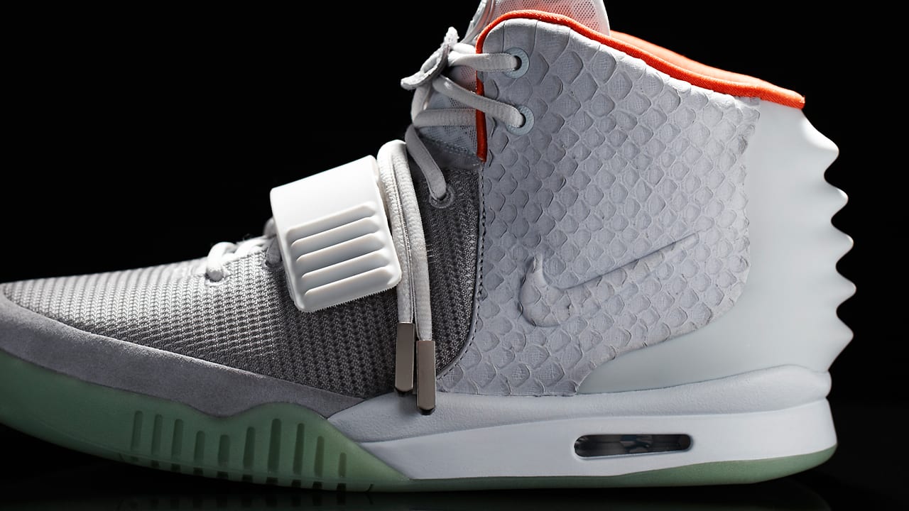kanye in nikes