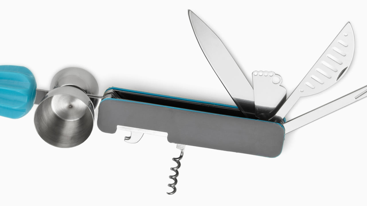 The Bar10der A Slightly Silly 10In1 Bartending Tool