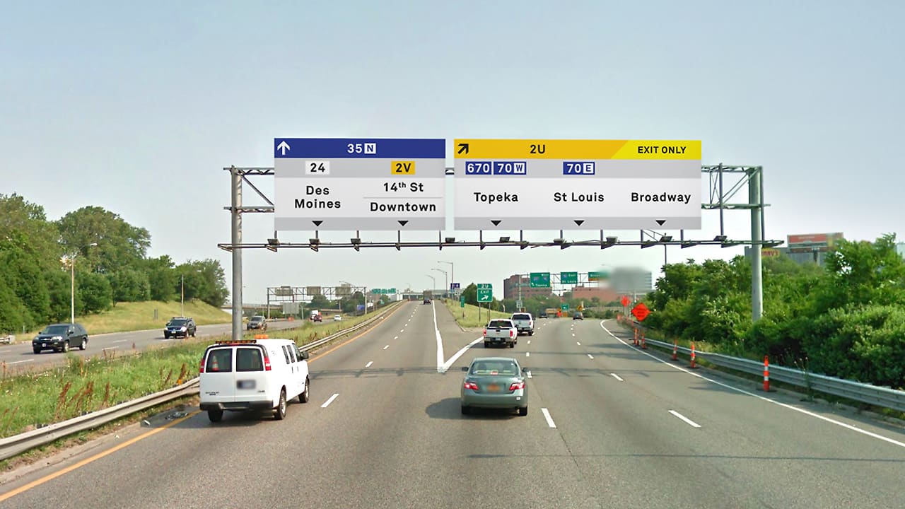 Redesigning Highway Signs To Talk To Your Smartphone