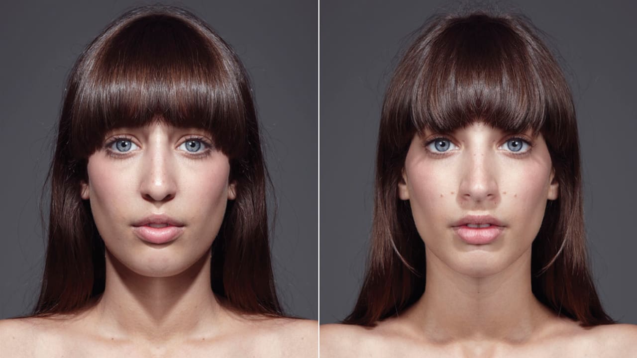 Would You Recognize Yourself With A Completely Symmetrical Face?