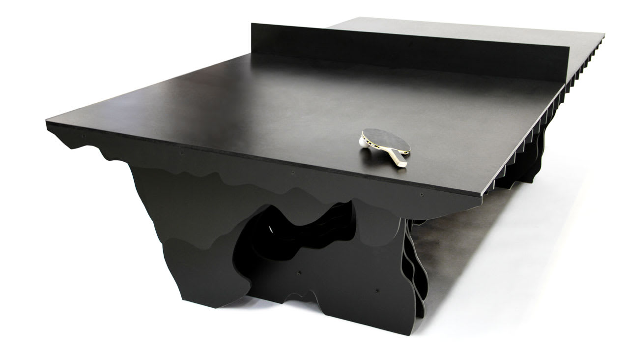 A Ping-Pong Table For Both The Gallery And Conference Room