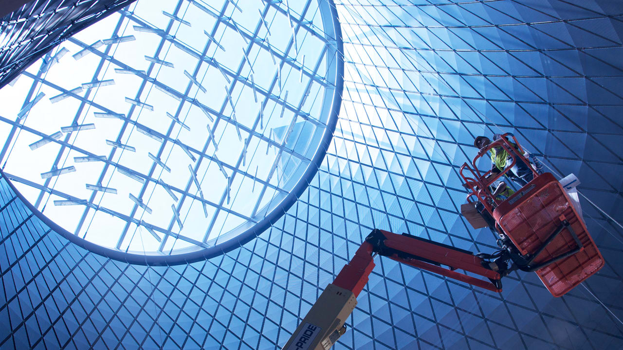 A GlassDomed Subway Station Brings Natural Light To Underground Commu