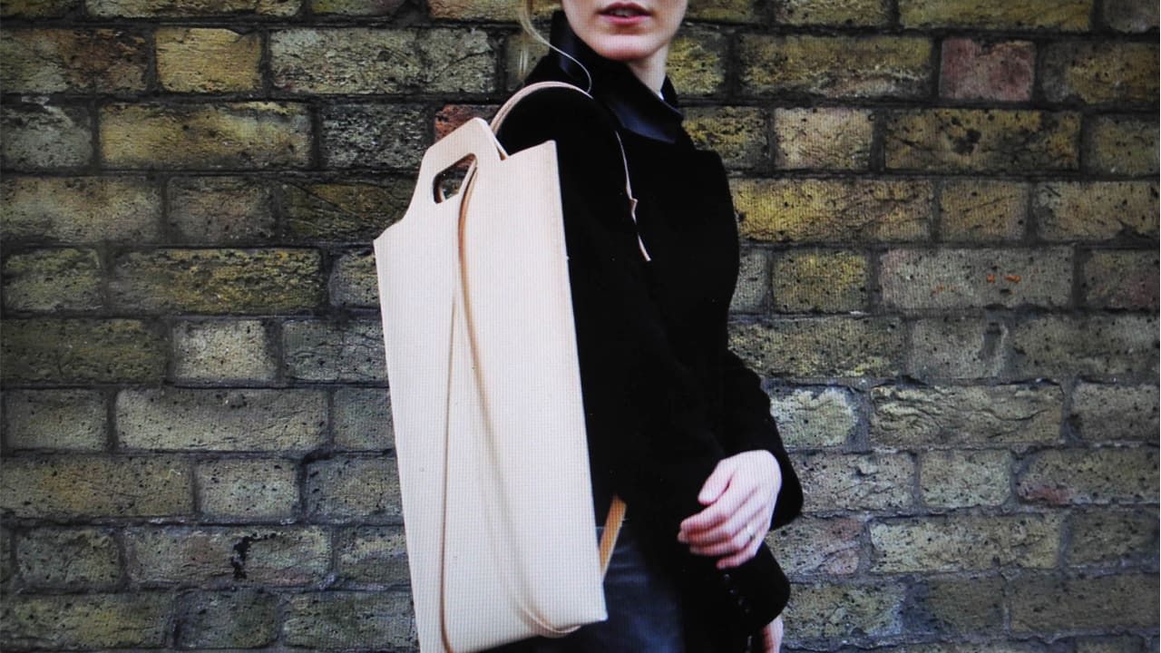 A Chic Leather Backpack, Just For Your Laptop