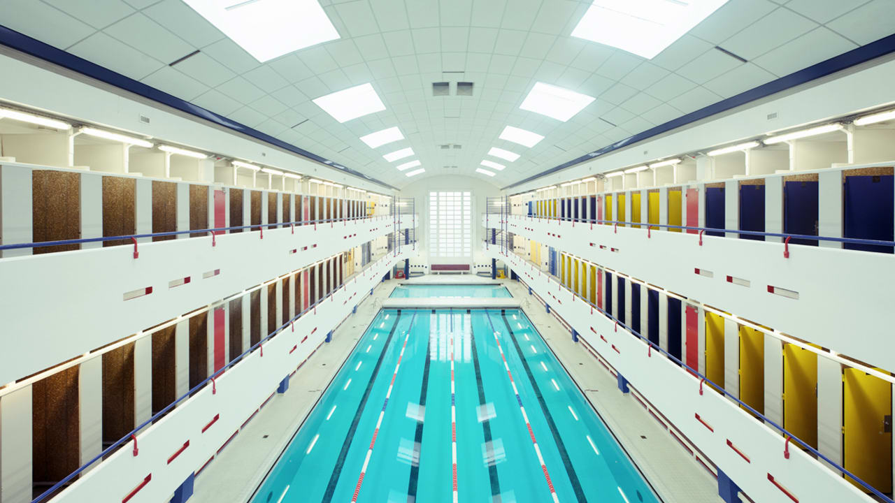 Photog Captures The Ghostly Architecture Of Paris’s Swimming Pools