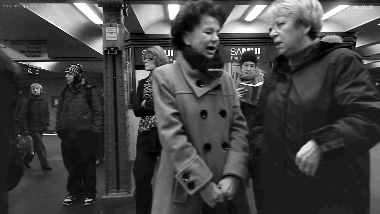 Amazing SloMo Film Turns Straphangers Into Living Sculptures