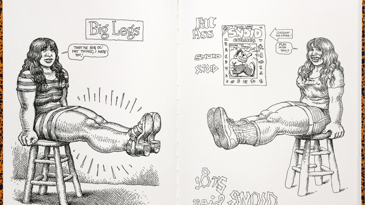The Drug-Fueled Early Sketches Of Comic-Book Legend R. Crumb [NSFW]